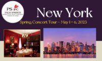 Spring Concert Tour to New York City